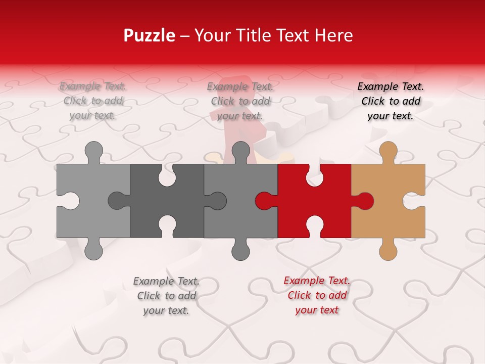 Incomplete Integration Person PowerPoint Template