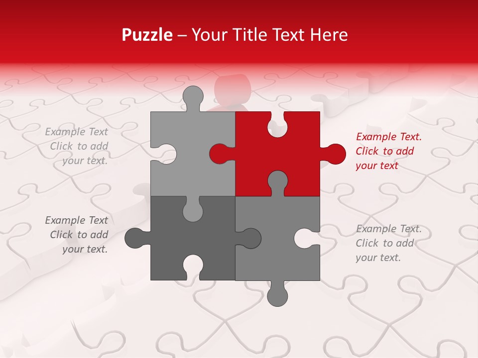 Incomplete Integration Person PowerPoint Template