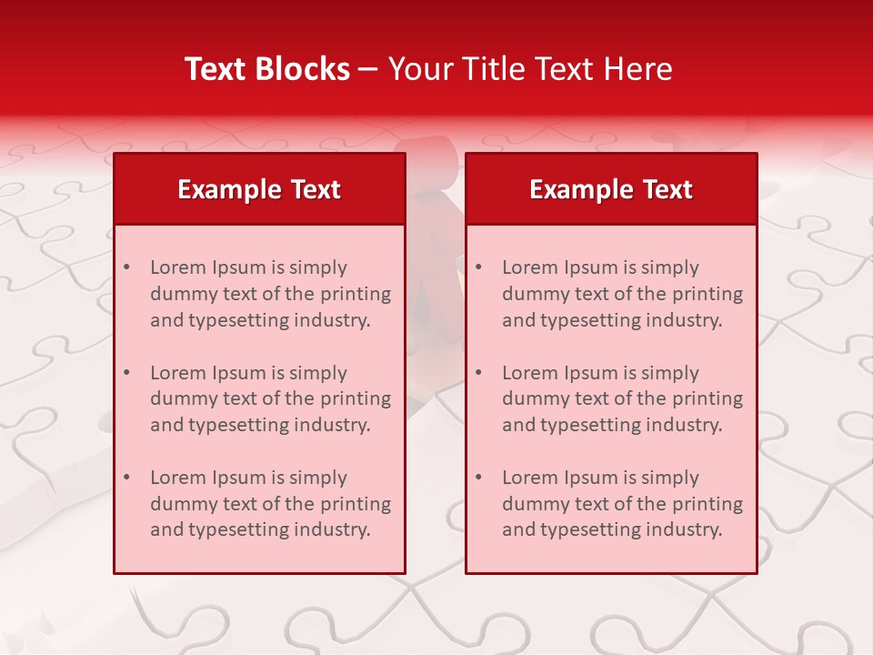 Incomplete Integration Person PowerPoint Template
