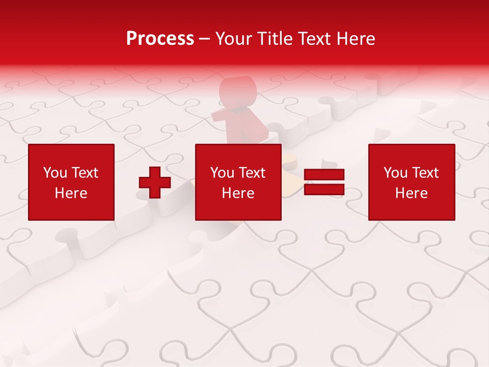 Incomplete Integration Person PowerPoint Template