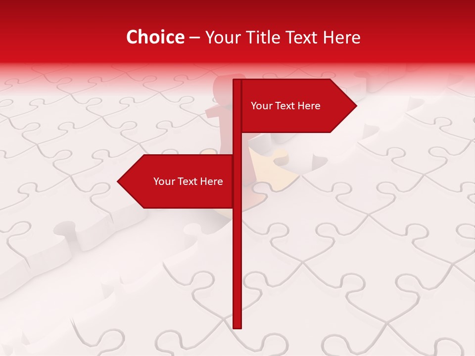 Incomplete Integration Person PowerPoint Template