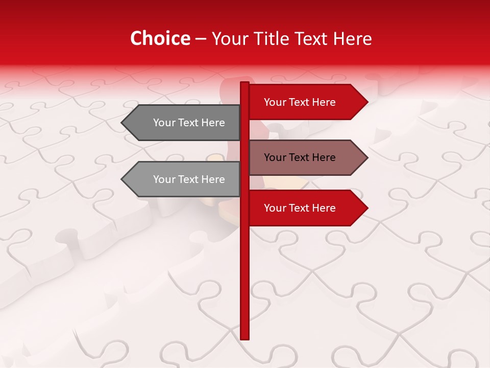 Incomplete Integration Person PowerPoint Template