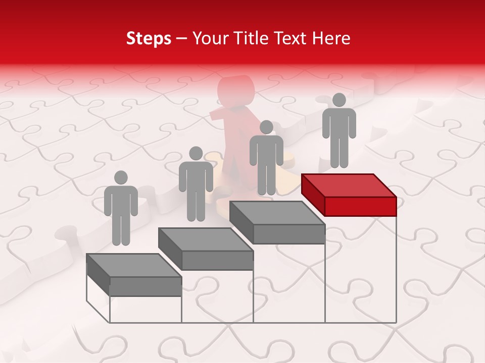 Incomplete Integration Person PowerPoint Template