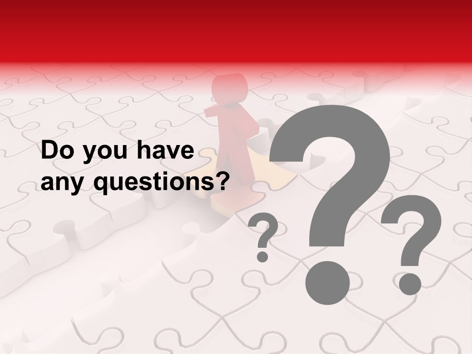 Incomplete Integration Person PowerPoint Template