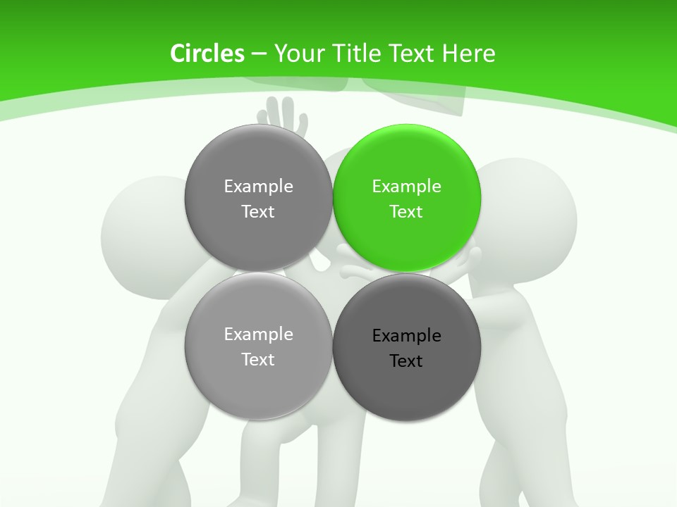 Shape Game Illustration PowerPoint Template