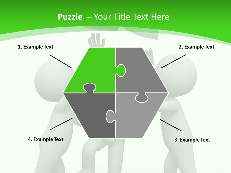Shape Game Illustration PowerPoint Template