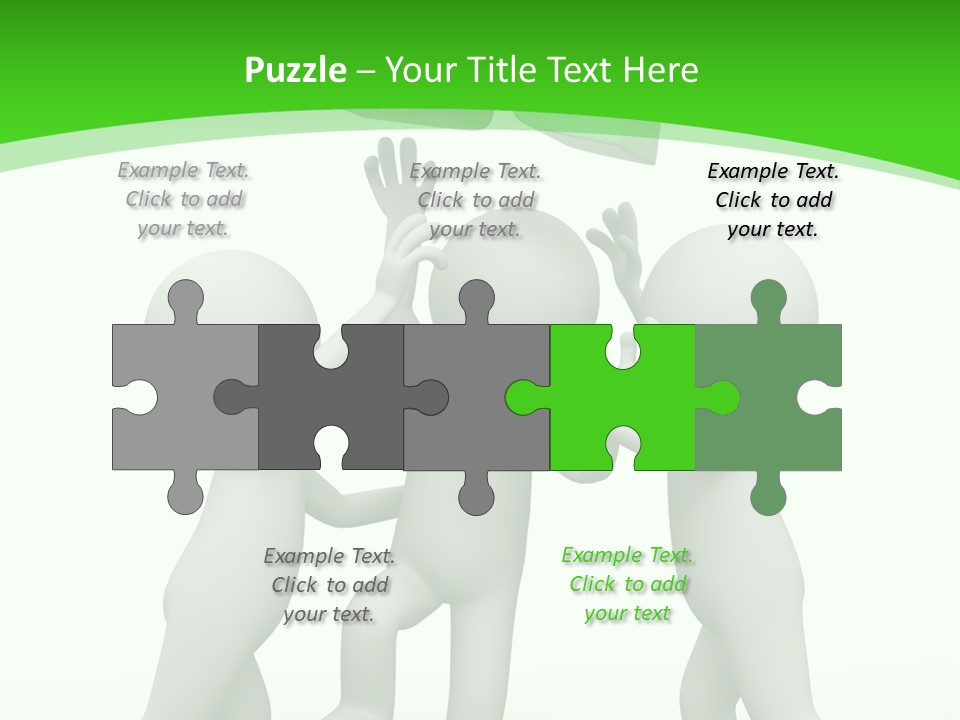 Shape Game Illustration PowerPoint Template