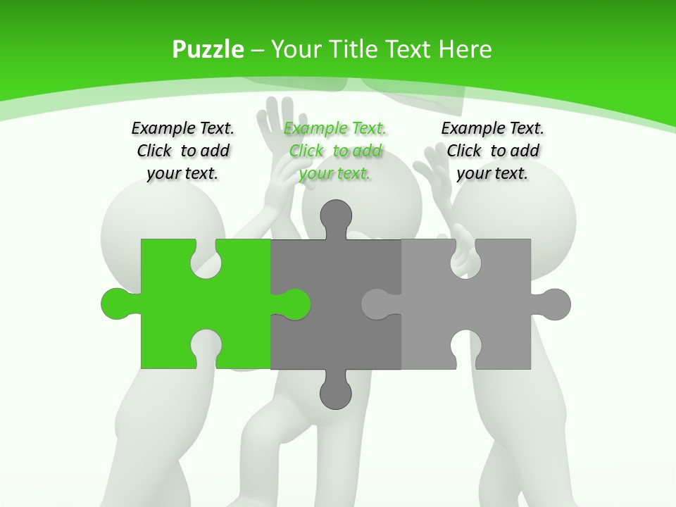 Shape Game Illustration PowerPoint Template