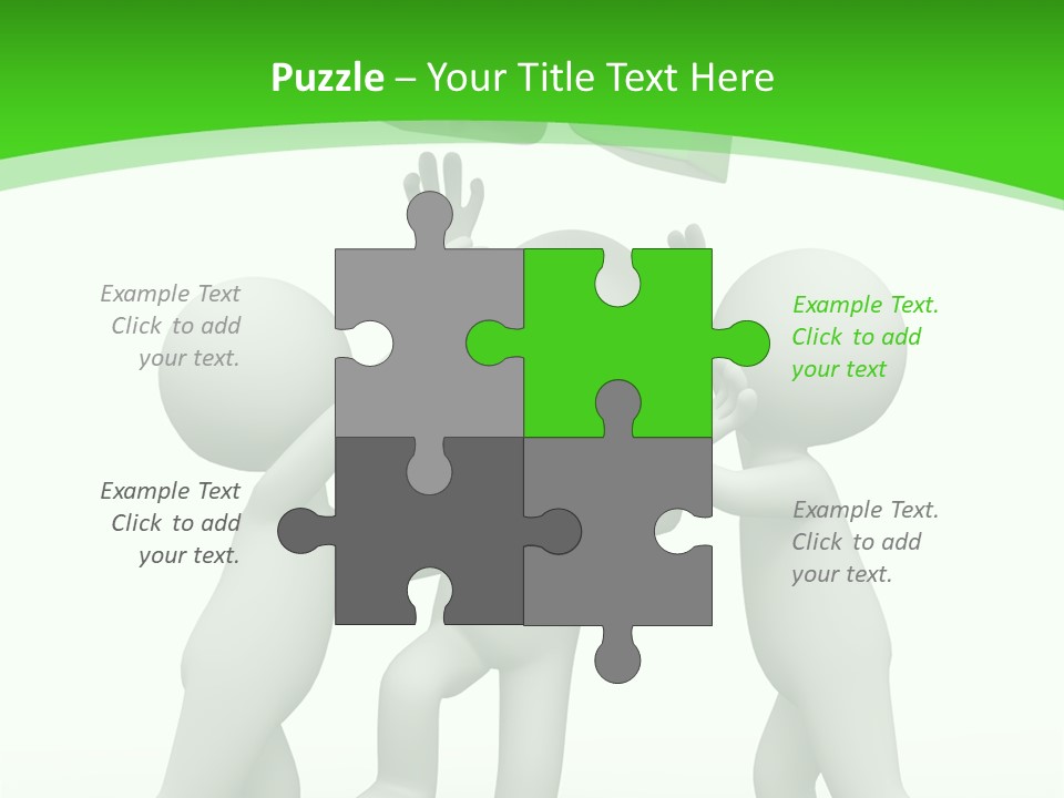 Shape Game Illustration PowerPoint Template