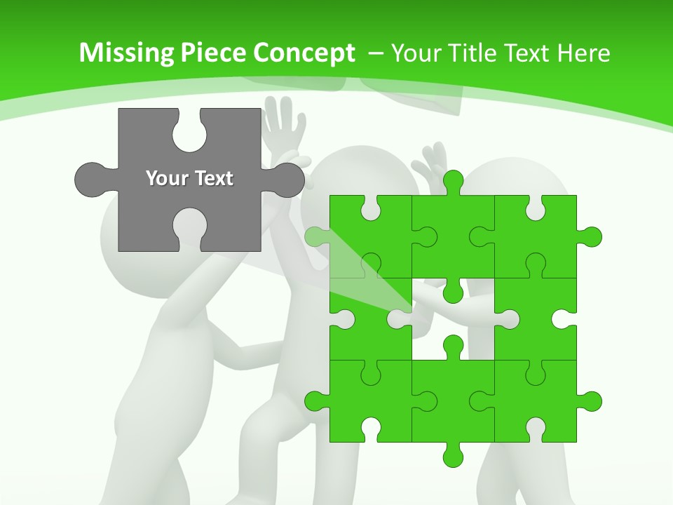 Shape Game Illustration PowerPoint Template