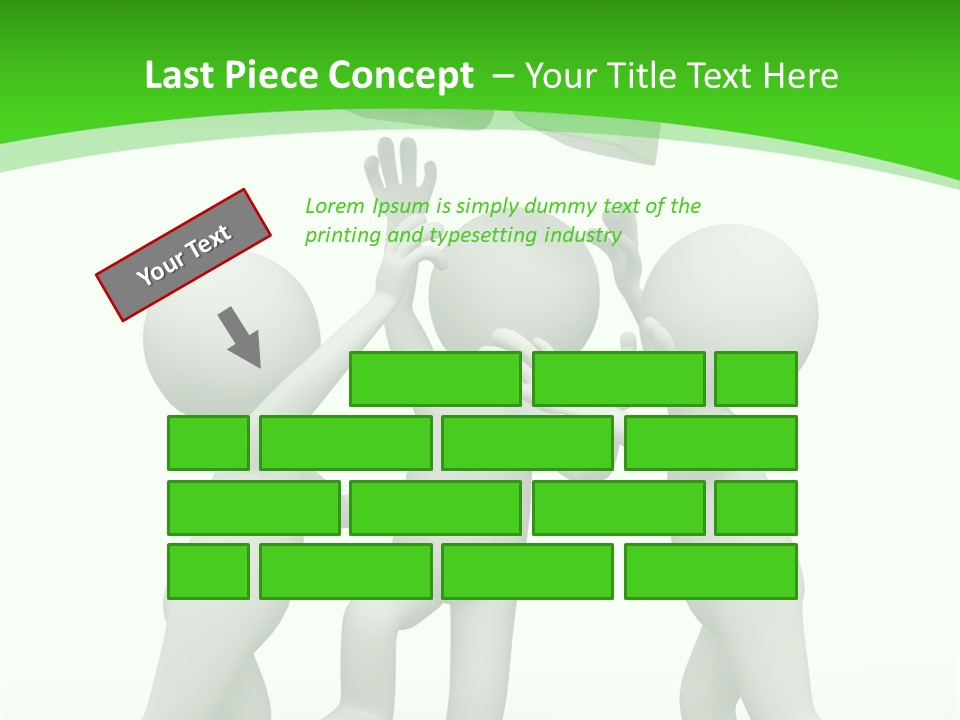Shape Game Illustration PowerPoint Template