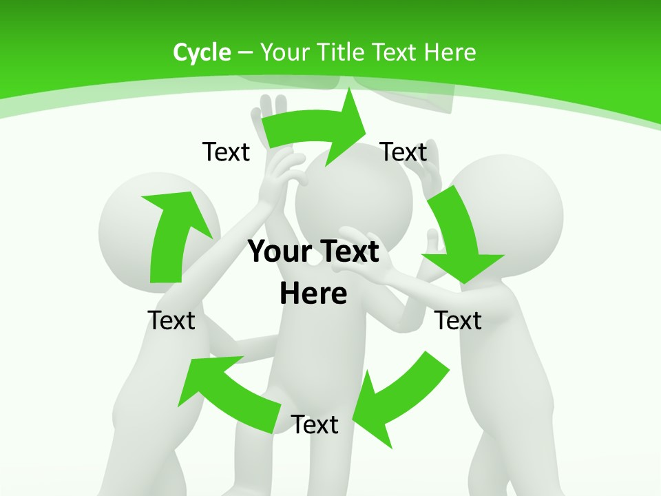 Shape Game Illustration PowerPoint Template