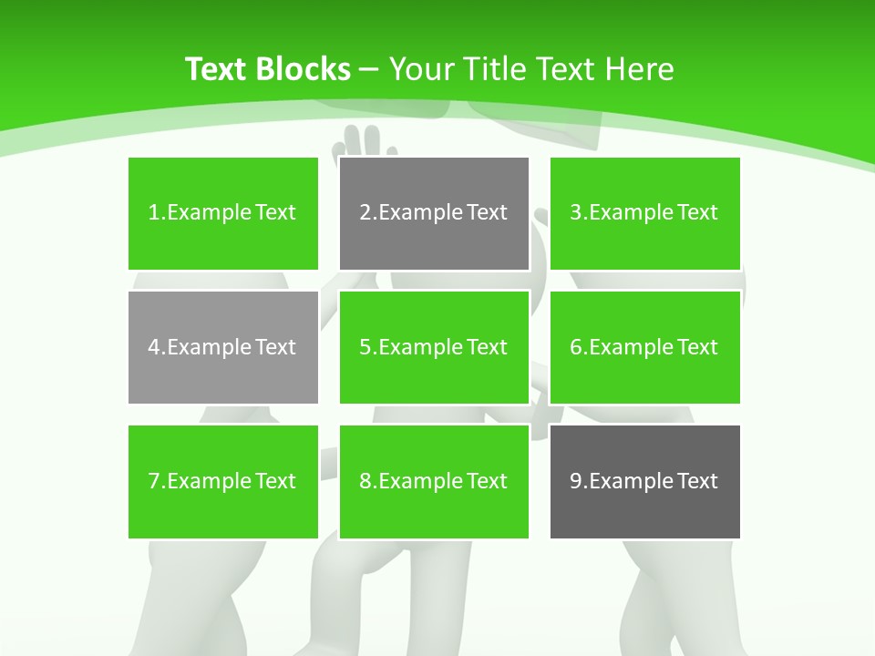 Shape Game Illustration PowerPoint Template