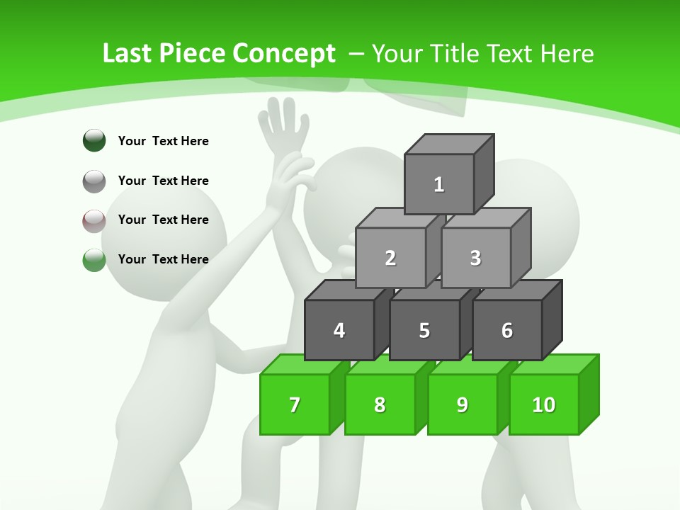 Shape Game Illustration PowerPoint Template