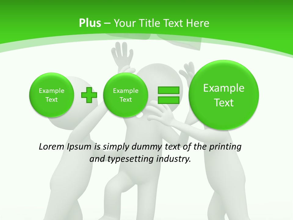 Shape Game Illustration PowerPoint Template