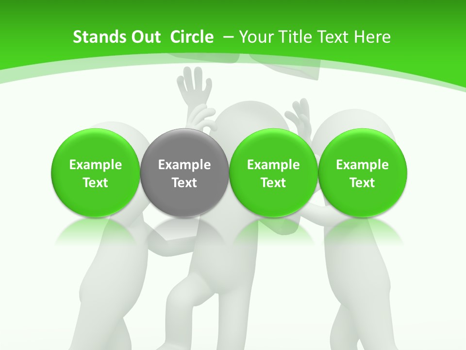 Shape Game Illustration PowerPoint Template