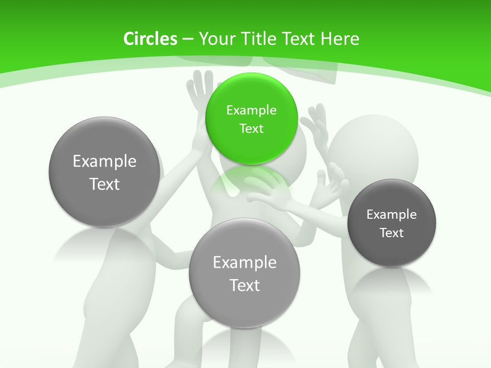 Shape Game Illustration PowerPoint Template