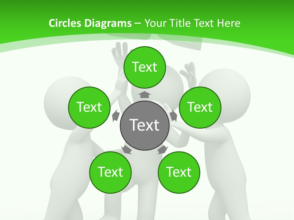 Shape Game Illustration PowerPoint Template