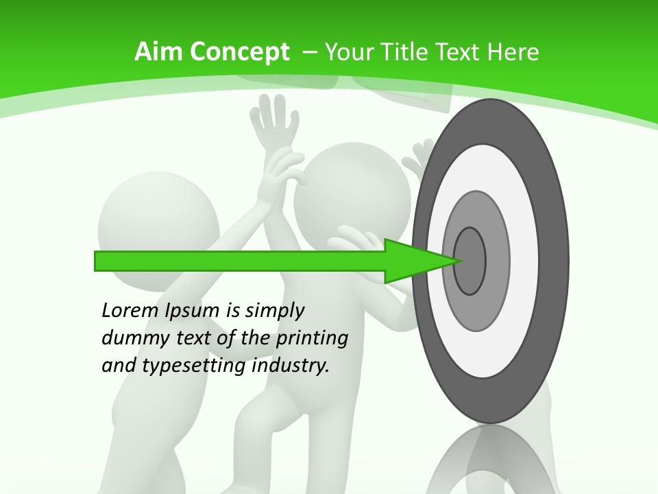 Shape Game Illustration PowerPoint Template