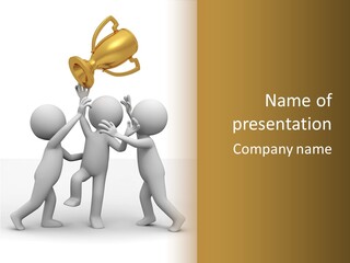 Team Prize Best PowerPoint Template