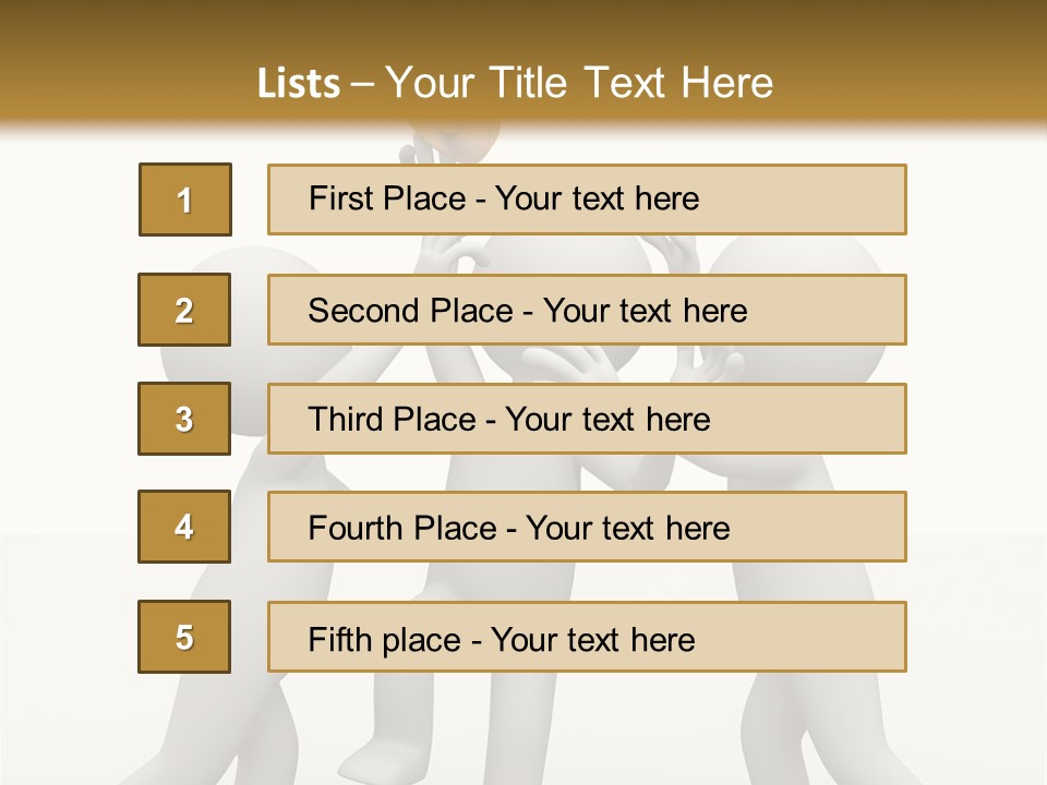 Team Prize Best PowerPoint Template