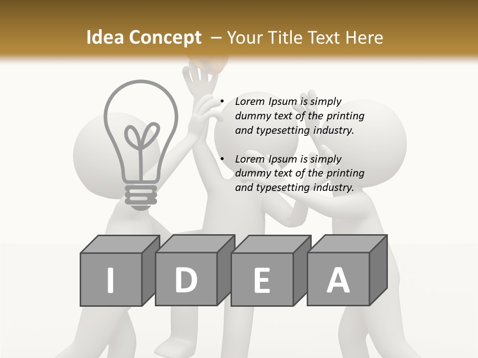 Team Prize Best PowerPoint Template