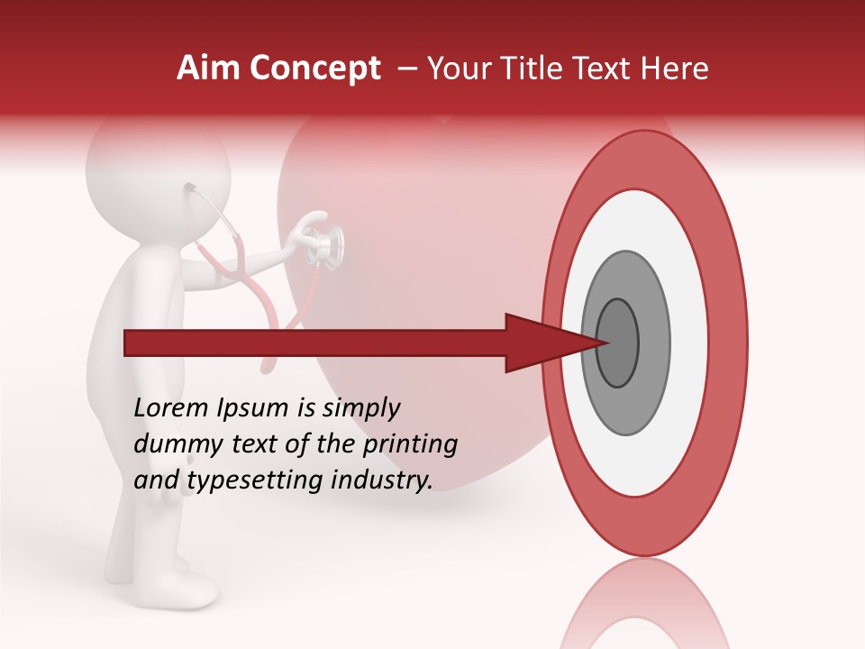 Metal Medical Icon PowerPoint Template