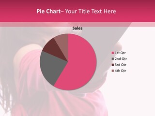 Celluar Women Display PowerPoint Template