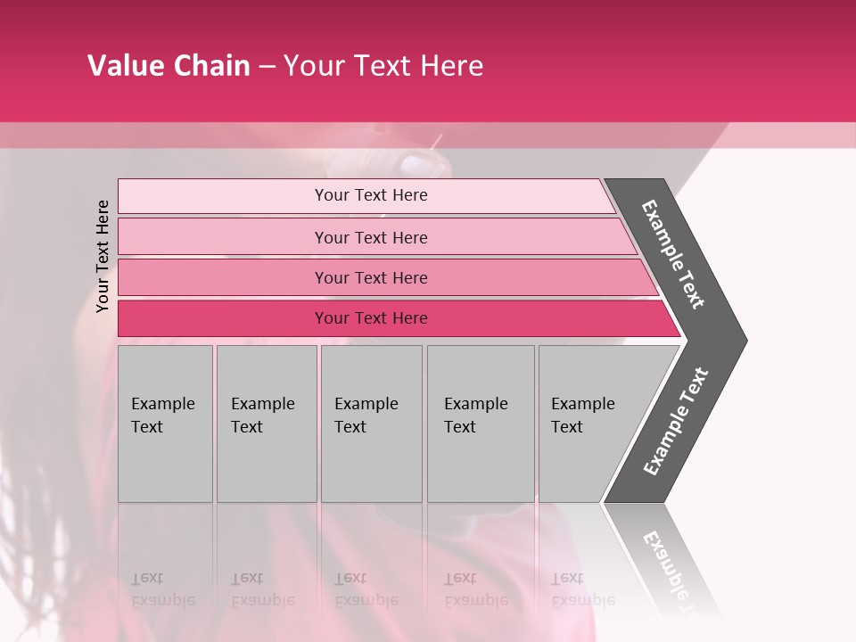 Celluar Women Display PowerPoint Template