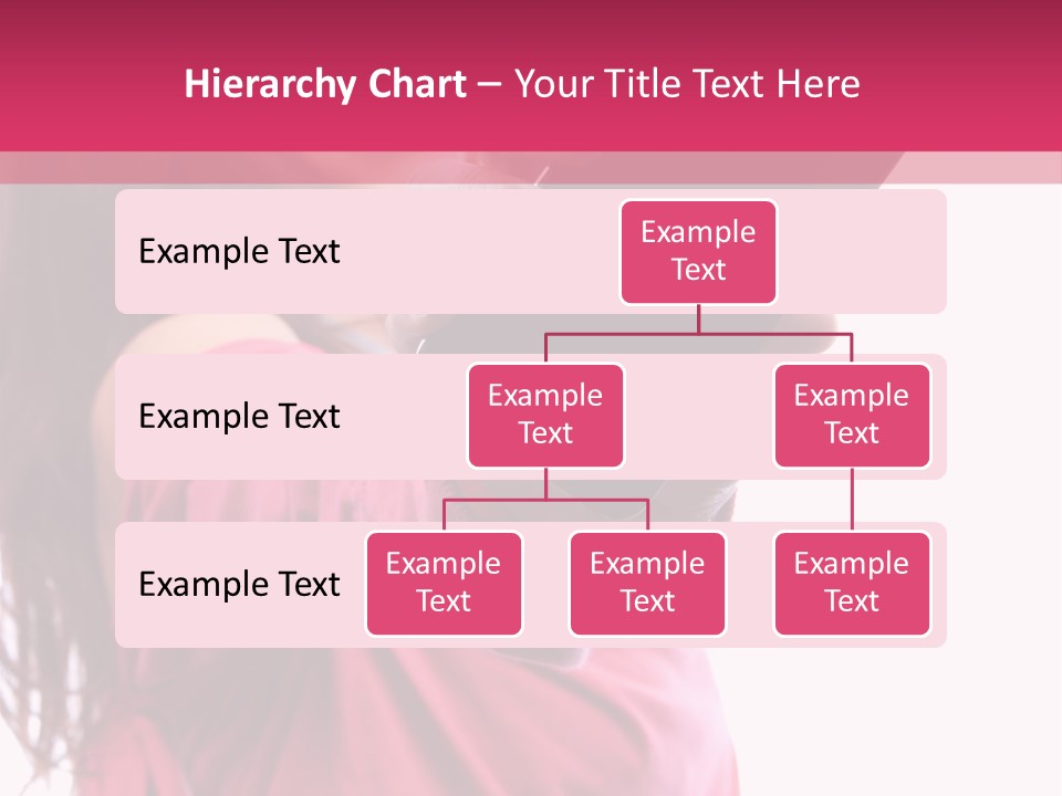 Celluar Women Display PowerPoint Template