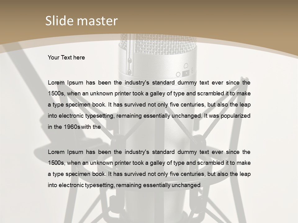 Performance Background Perform PowerPoint Template