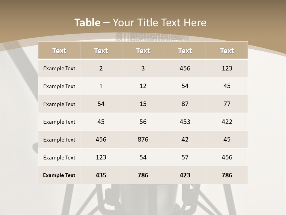 Performance Background Perform PowerPoint Template