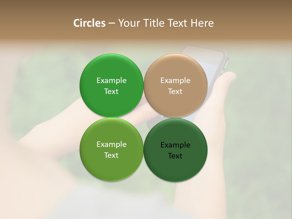 Woman Communication Girl PowerPoint Template