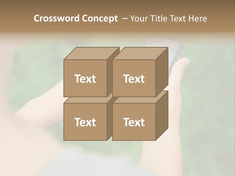 Woman Communication Girl PowerPoint Template