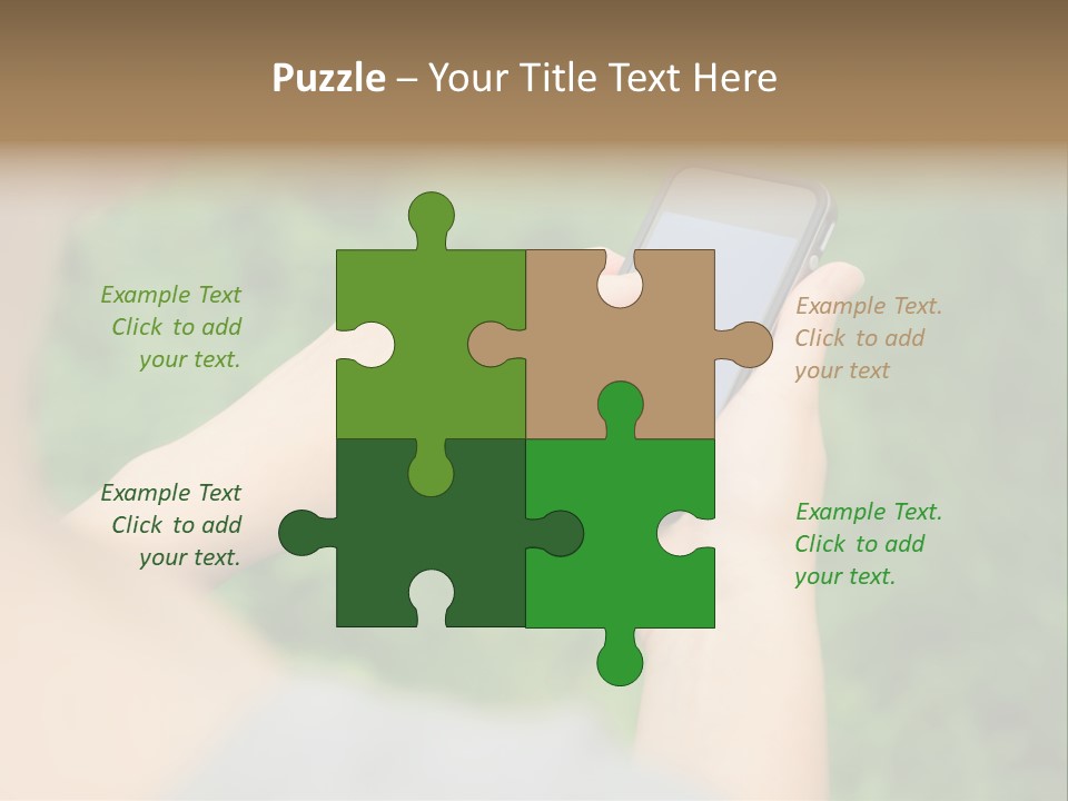 Woman Communication Girl PowerPoint Template