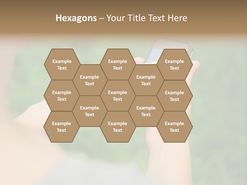 Woman Communication Girl PowerPoint Template