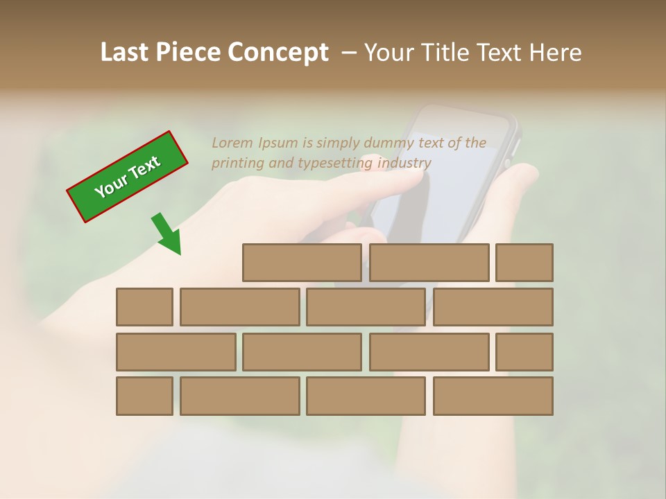 Woman Communication Girl PowerPoint Template