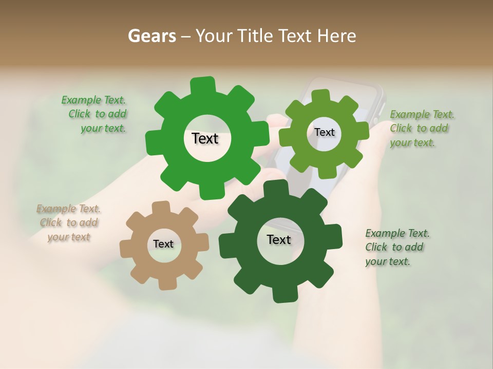 Woman Communication Girl PowerPoint Template