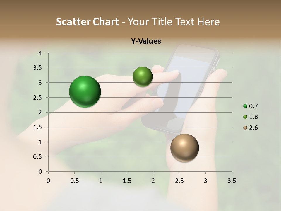 Woman Communication Girl PowerPoint Template