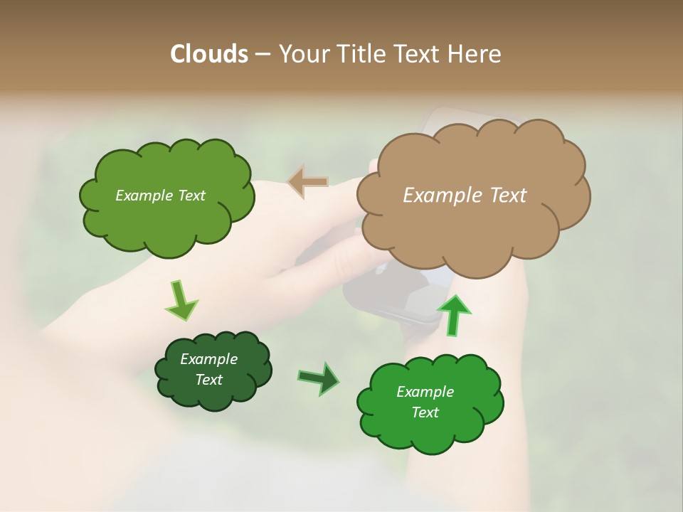 Woman Communication Girl PowerPoint Template