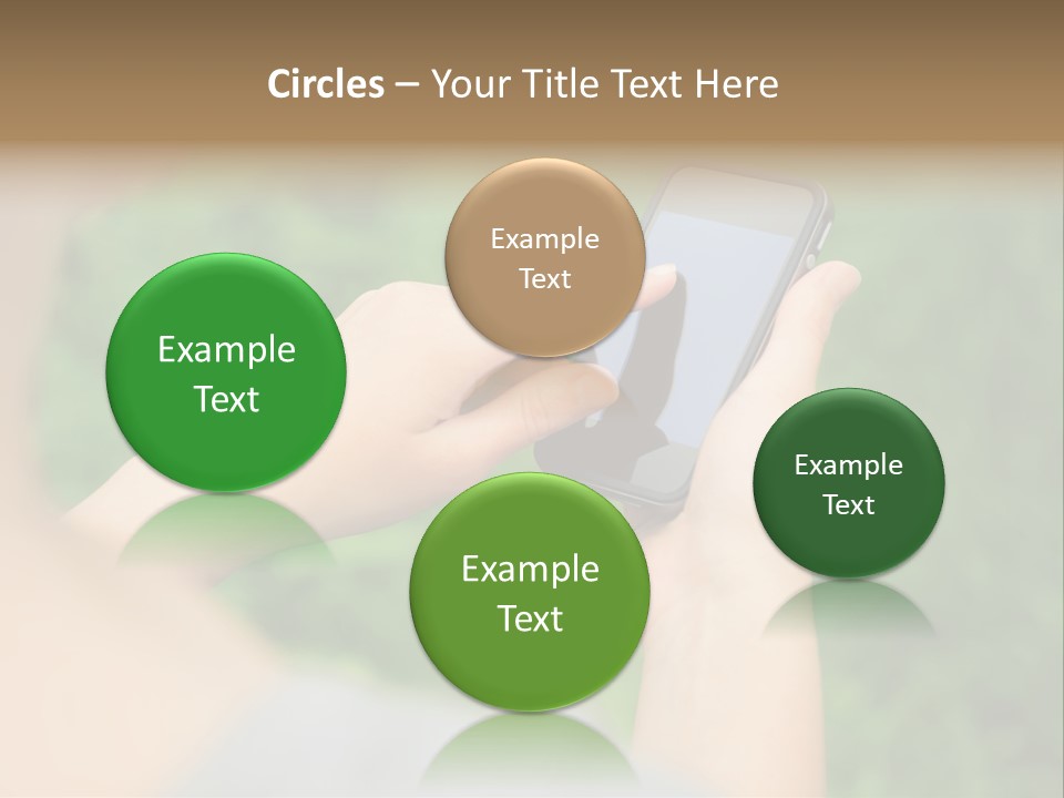 Woman Communication Girl PowerPoint Template