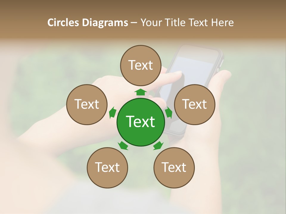 Woman Communication Girl PowerPoint Template