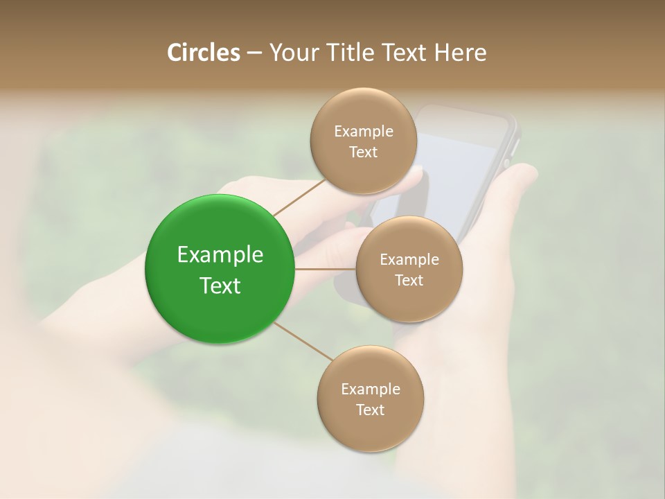 Woman Communication Girl PowerPoint Template