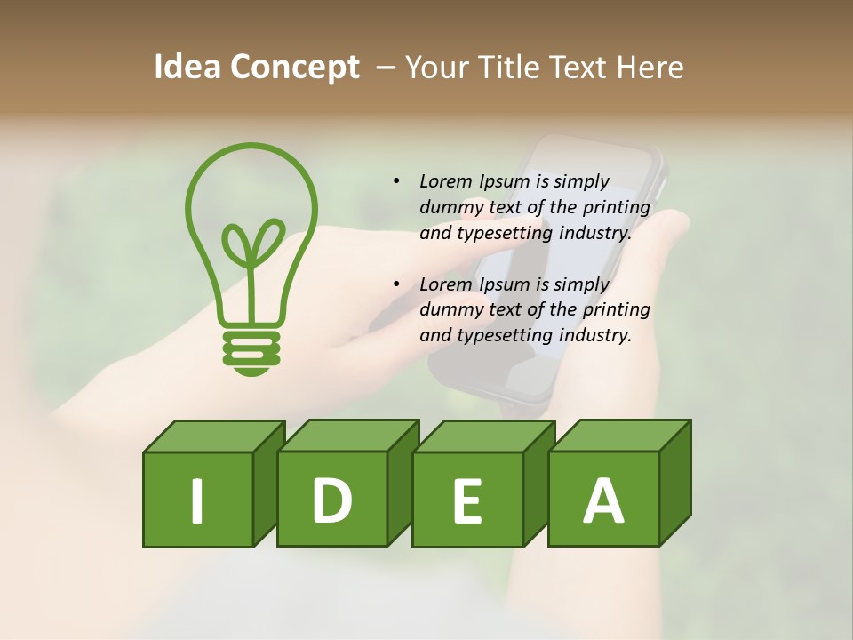 Woman Communication Girl PowerPoint Template