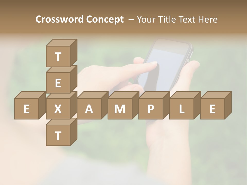 Woman Communication Girl PowerPoint Template