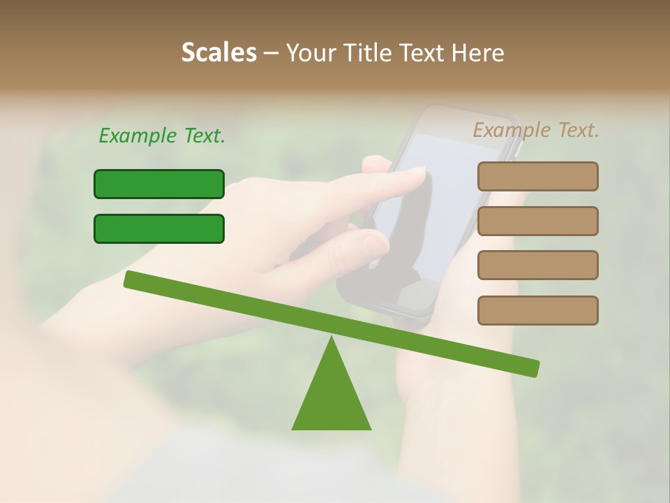 Woman Communication Girl PowerPoint Template