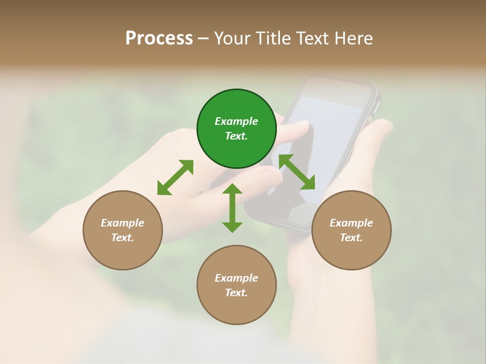 Woman Communication Girl PowerPoint Template