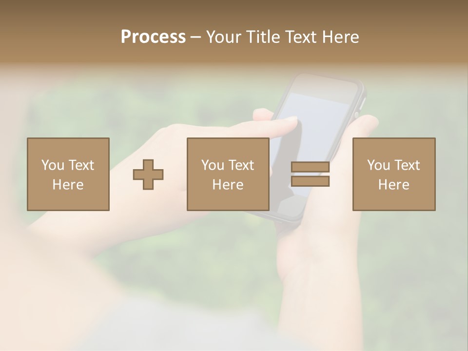 Woman Communication Girl PowerPoint Template