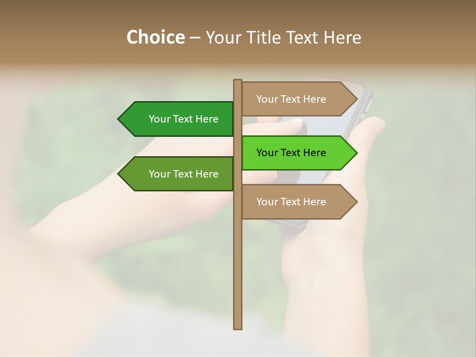 Woman Communication Girl PowerPoint Template