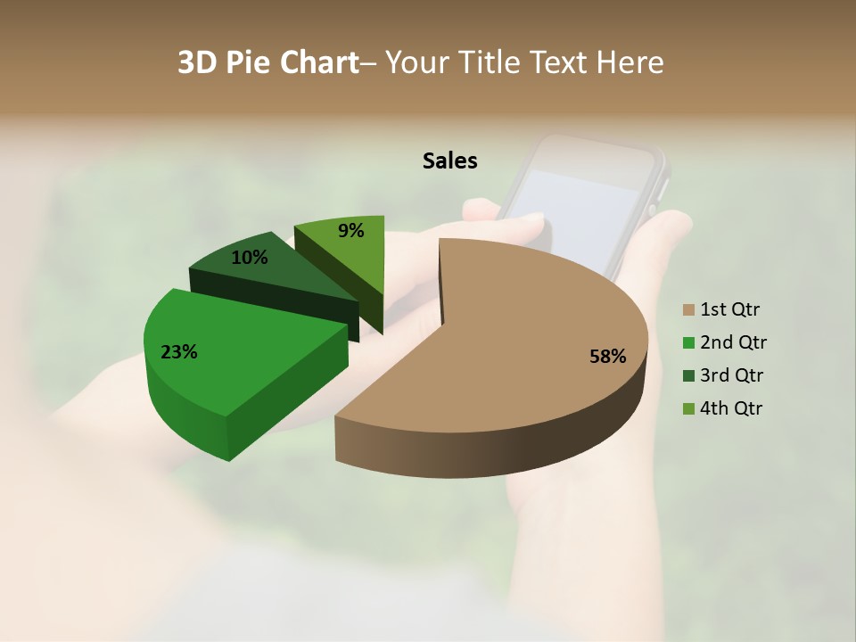 Woman Communication Girl PowerPoint Template
